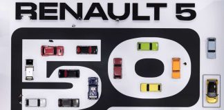 Renault - 50e anniversaire de Renault 5 au Salon Rtromobile
