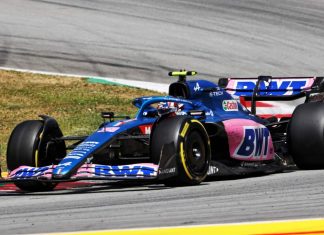 BWT Alpine F1 Team : les monoplaces passent sous le damier aux septième et neuvième rangs BWT ALPINE F1 TEAM - 2022 Grand Prix d'Espagne