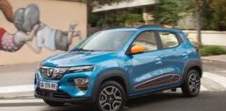 Dacia Spring commande