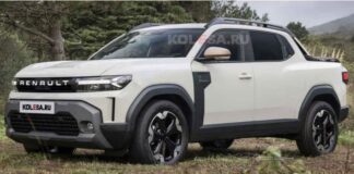 DACIA Renault Duster pick up - DACIA Renault Duster - credit image kolesa.ru