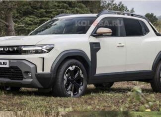 DACIA Duster 3 : voici à quoi pourrait ressembler la version pick-up ! DACIA Renault Duster pick up - DACIA Renault Duster - credit image kolesa.ru