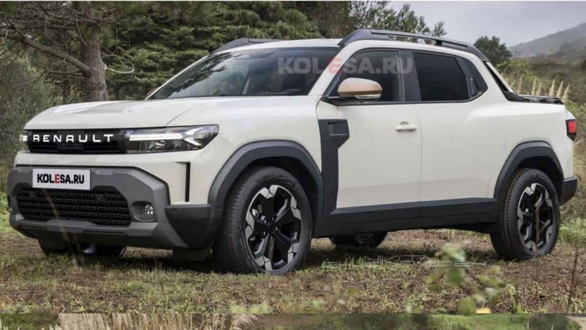 DACIA Renault Duster pick up - DACIA Renault Duster - credit image kolesa.ru