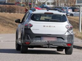 Dacia Sandero Stepway 2026 crédit image carscoops.com